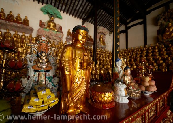 Thousand Luohan Hall - Longhua Temple