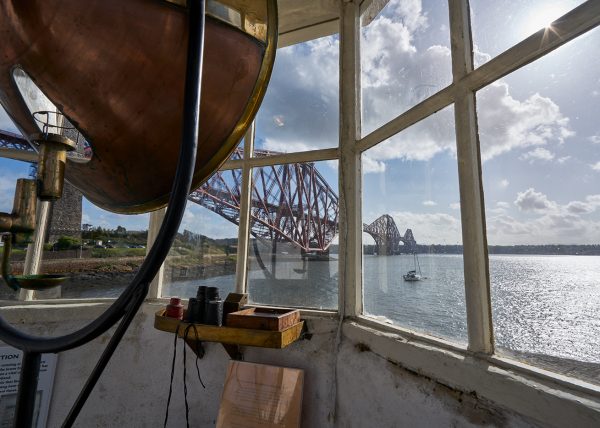 Inside Harbour Light Tower - North Queensferry