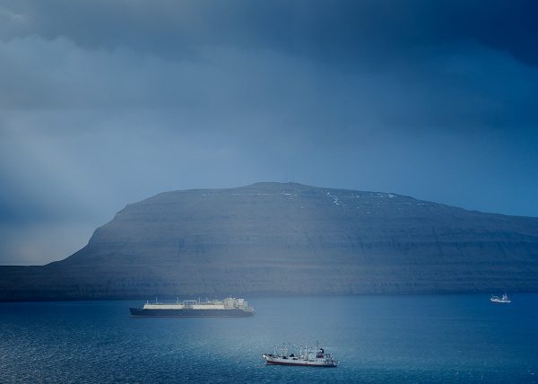 Vessels near Tórshavn Harbour