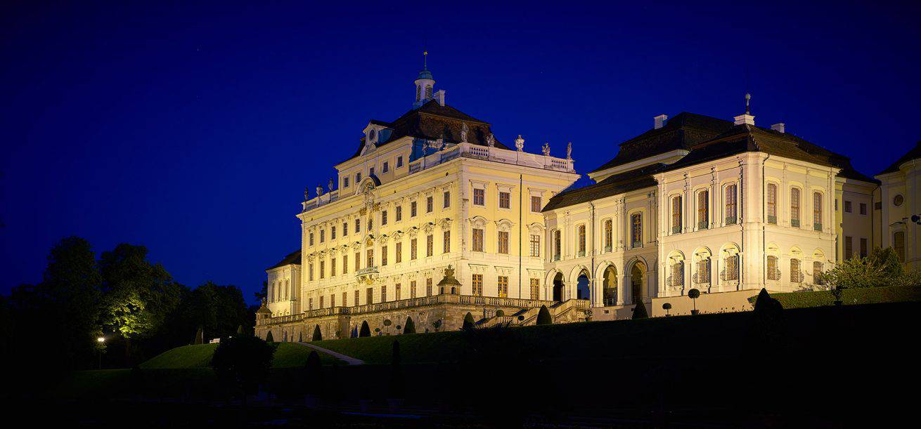 Schloss Ludwigsburg at night