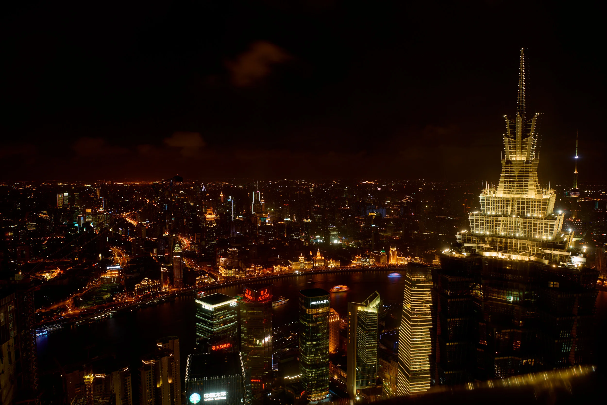 View from Shanghai World Finance Centre